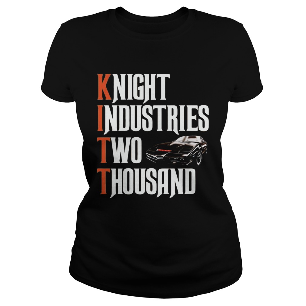 Knight rider two thousand car Classic Ladies
