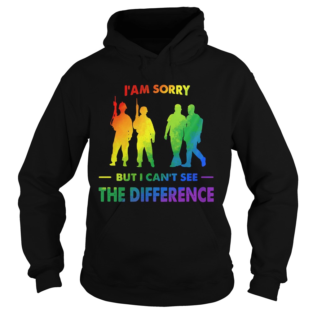 LGBT I am sorry but I cant see the difference Hoodie