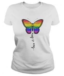 LGBT butterfly love is love  Classic Ladies
