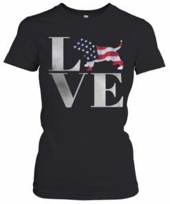 LOVE American Bully T-Shirt Classic Women's T-shirt