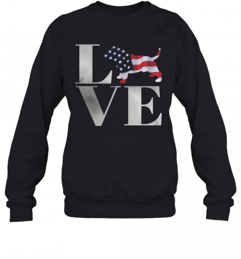 LOVE American Bully T-Shirt Unisex Sweatshirt