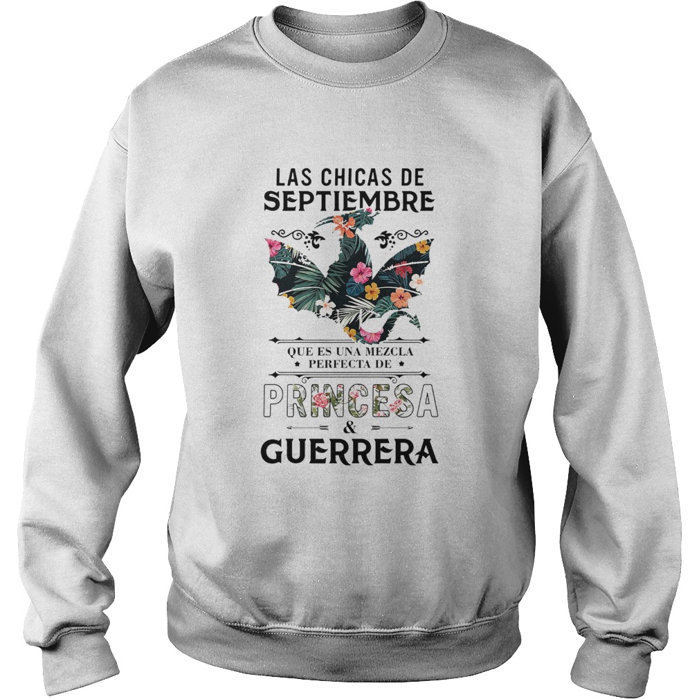 Las Chicas De Septiembre Que Es Una Mezcla Perfecta De Princesa Guerrera Sweatshirt