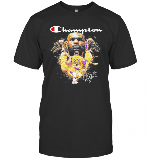 Lebron James Los Angeles Lakers Signature T-Shirt
