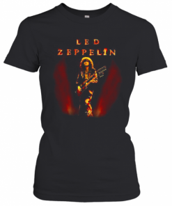 Led Zeppelin Band Playing Guitar Picture T-Shirt Classic Women's T-shirt