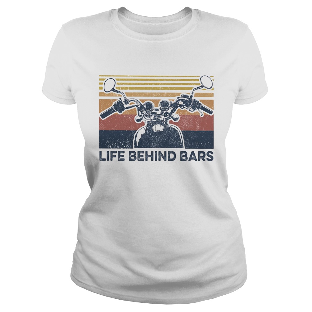 Life Behind Bars Motor Vintage Retro Classic Ladies