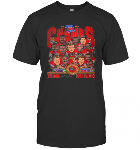 Liverpool Football Club Xxiv Champions Team Decade T-Shirt