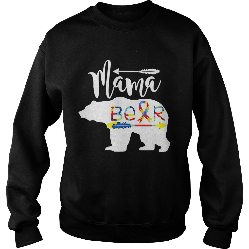 Mama Bear Autism Awareness Sweatshirt