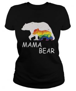 Mama Bear Gay Pride LGBT  Classic Ladies