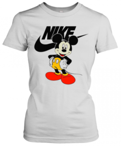 Mickey Mouse Nike Logo T-Shirt Classic Women's T-shirt