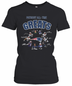 New England Patriots All Time Greats Signatures T-Shirt Classic Women's T-shirt