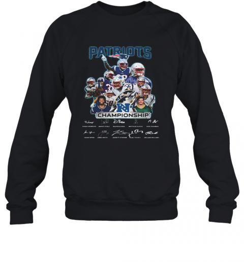 New England Patriots Champions Signatures T-Shirt Unisex Sweatshirt