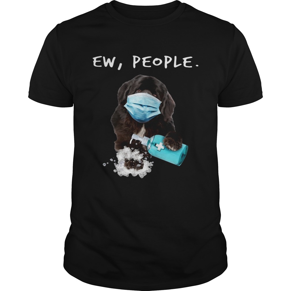 Newfoundland Ew People Face Mask Wash Your Hands shirt
