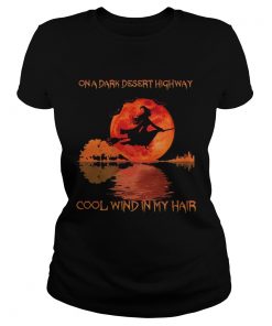 On a dark desert highway dool wind in my hair halloween witch  Classic Ladies