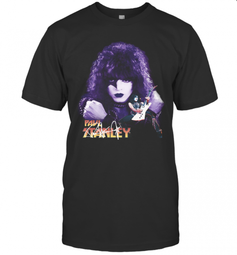 Paul Stanley Kiss Band Signature T-Shirt