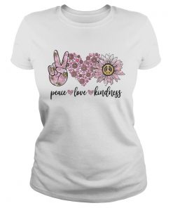 Pecae Love Kindness Flower Pink Heart Hand  Classic Ladies