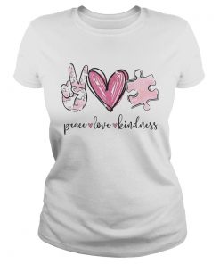 Pecae Love Kindness Pink Heart Hand Insert  Classic Ladies