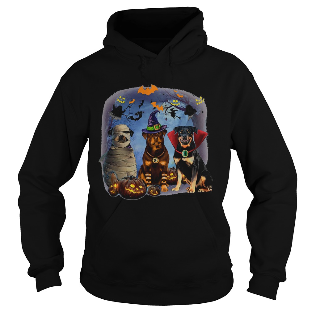 Pisces Rottweiler Halloween Hoodie