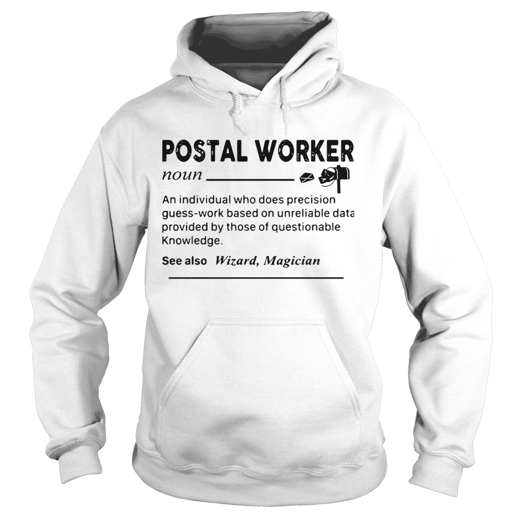 Postal Worker Definition Hoodie