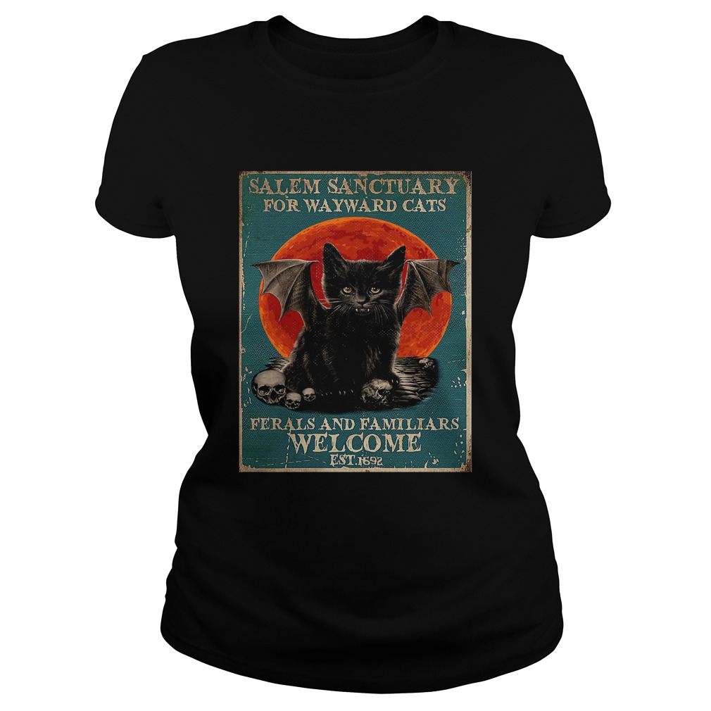 Poster Salem Sanctuary For Wayward Cats Ferals And Familiars Poster Classic Ladies