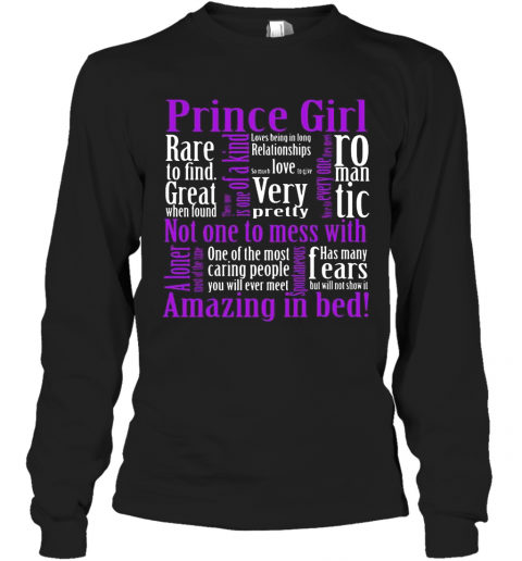 Prince Girl Race To Find Great When Found T-Shirt Long Sleeved T-shirt 