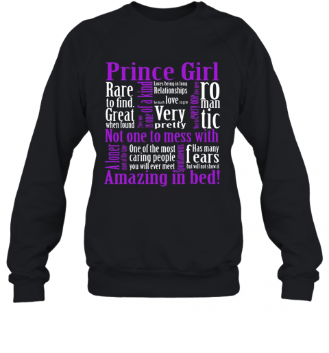 Prince Girl Race To Find Great When Found T-Shirt Unisex Sweatshirt
