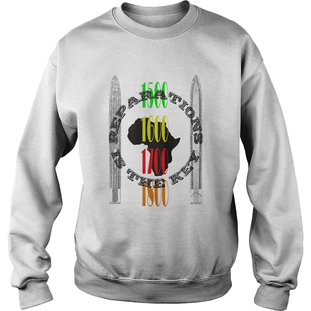 Reparations The Key Is 1500 1600 1700 1800 Sweatshirt