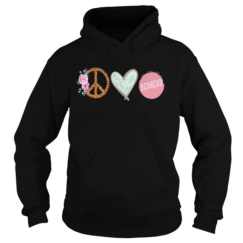 Ring Rose Heart Redhead Hoodie