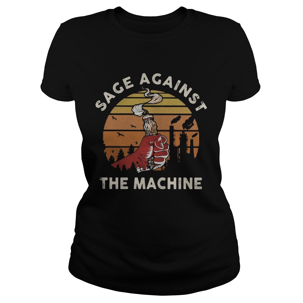 Sage against the machine vintage retro Classic Ladies