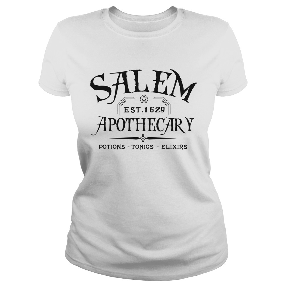 Salem Est 1629 Apothecary Potions Tonics Elixirs Classic Ladies