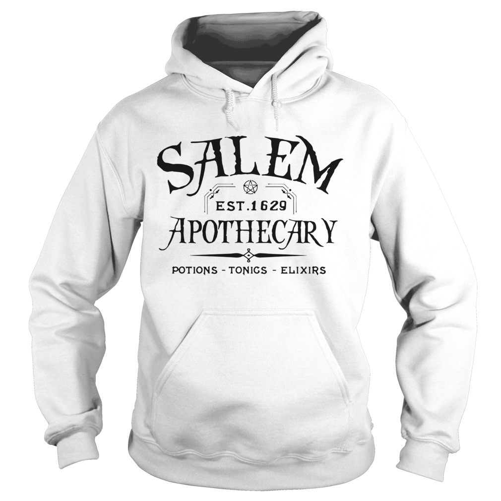 Salem Est 1629 Apothecary Potions Tonics Elixirs Hoodie