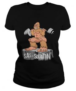 Sas squattin apes weightlifting rock  Classic Ladies