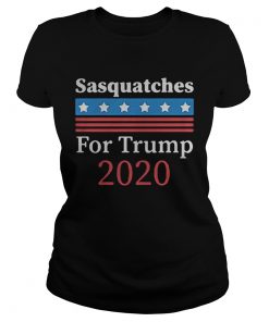 Sasquatches for trump 2020 america independence day  Classic Ladies