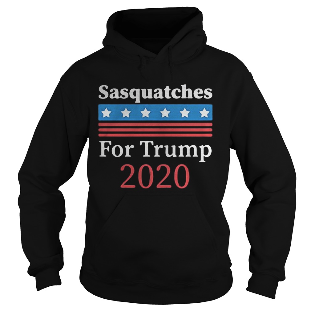 Sasquatches for trump 2020 america independence day Hoodie