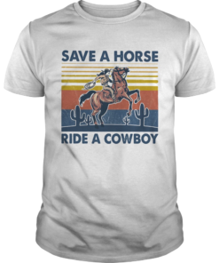 Save a horse ride a cowboy vintage retro  Unisex