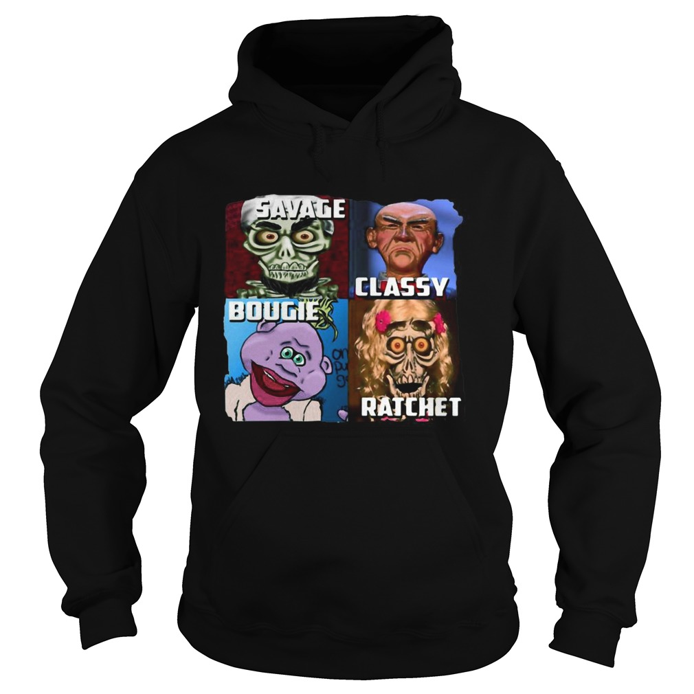 Silence i kill you girls savage classy rachet bougie Hoodie
