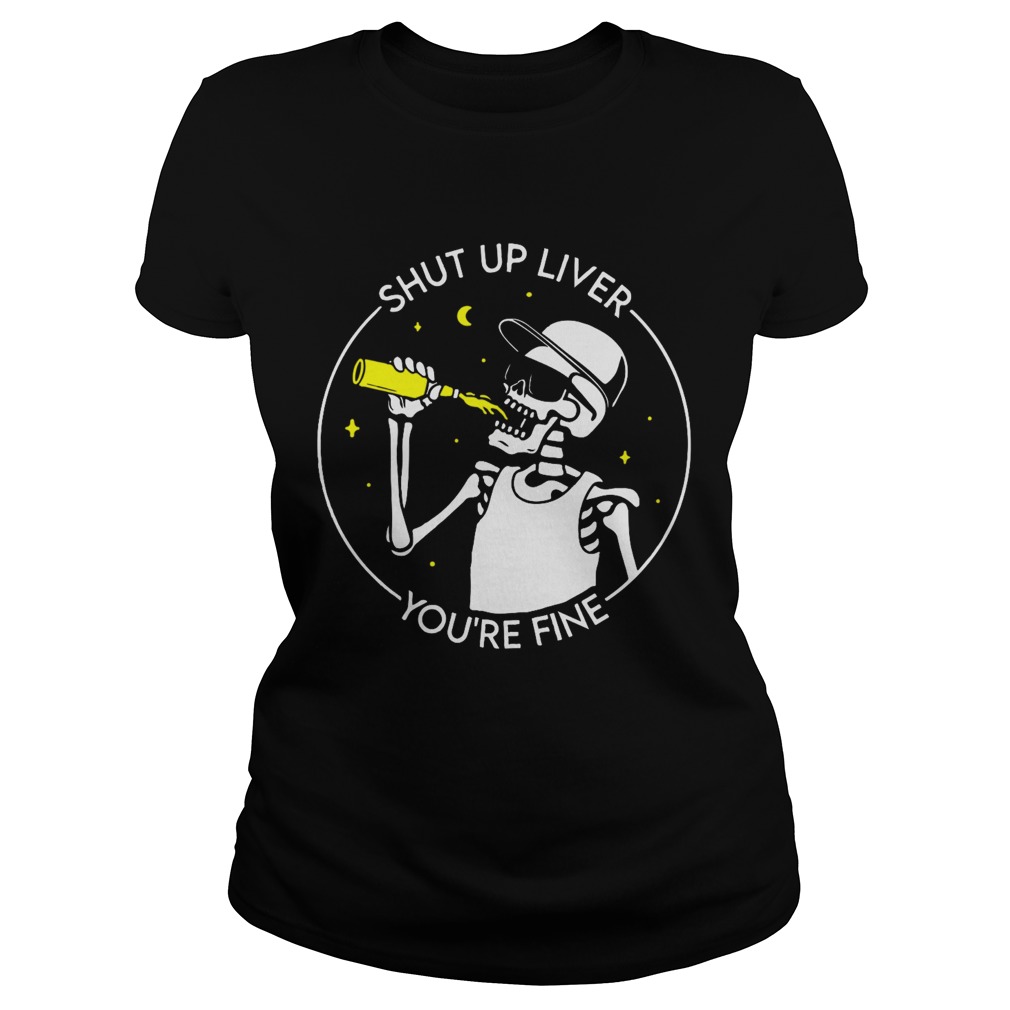 Skull Shut Up Lever Classic Ladies