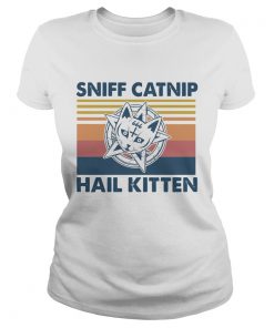 Sniff Catnip Hail Kitten Vintage  Classic Ladies