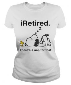 Snoopy and woodstock i retired theres a nap for that  Classic Ladies