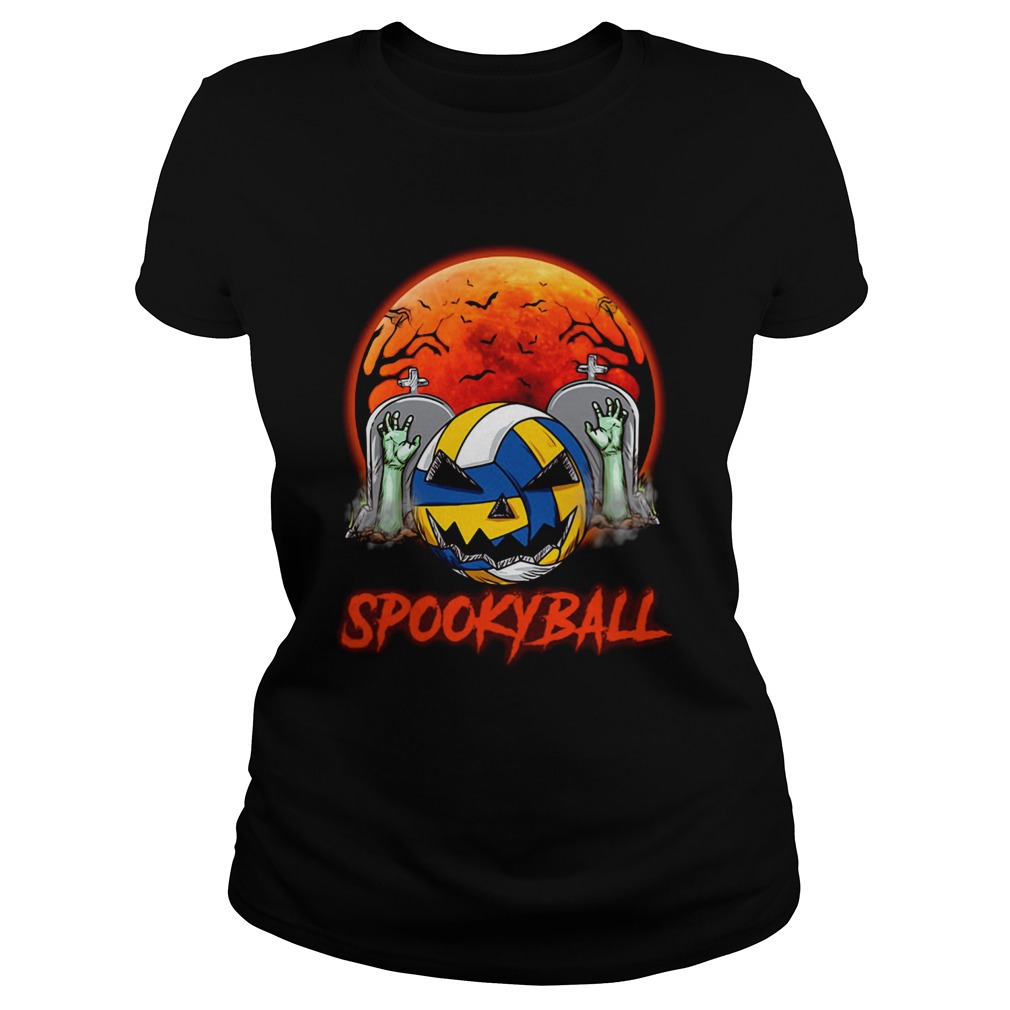 Sookyball sunset tomb ghost halloween Classic Ladies