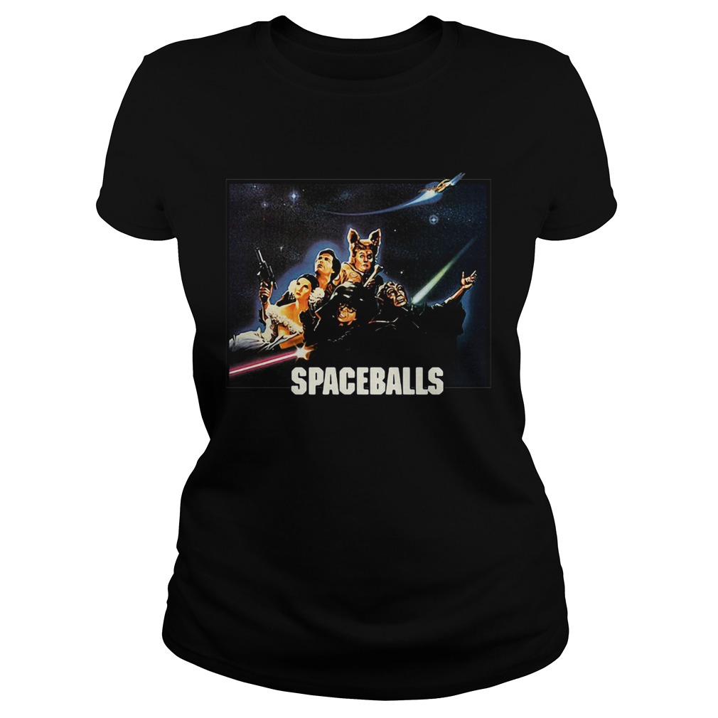 Spaceballs movie characters meteor shower Classic Ladies