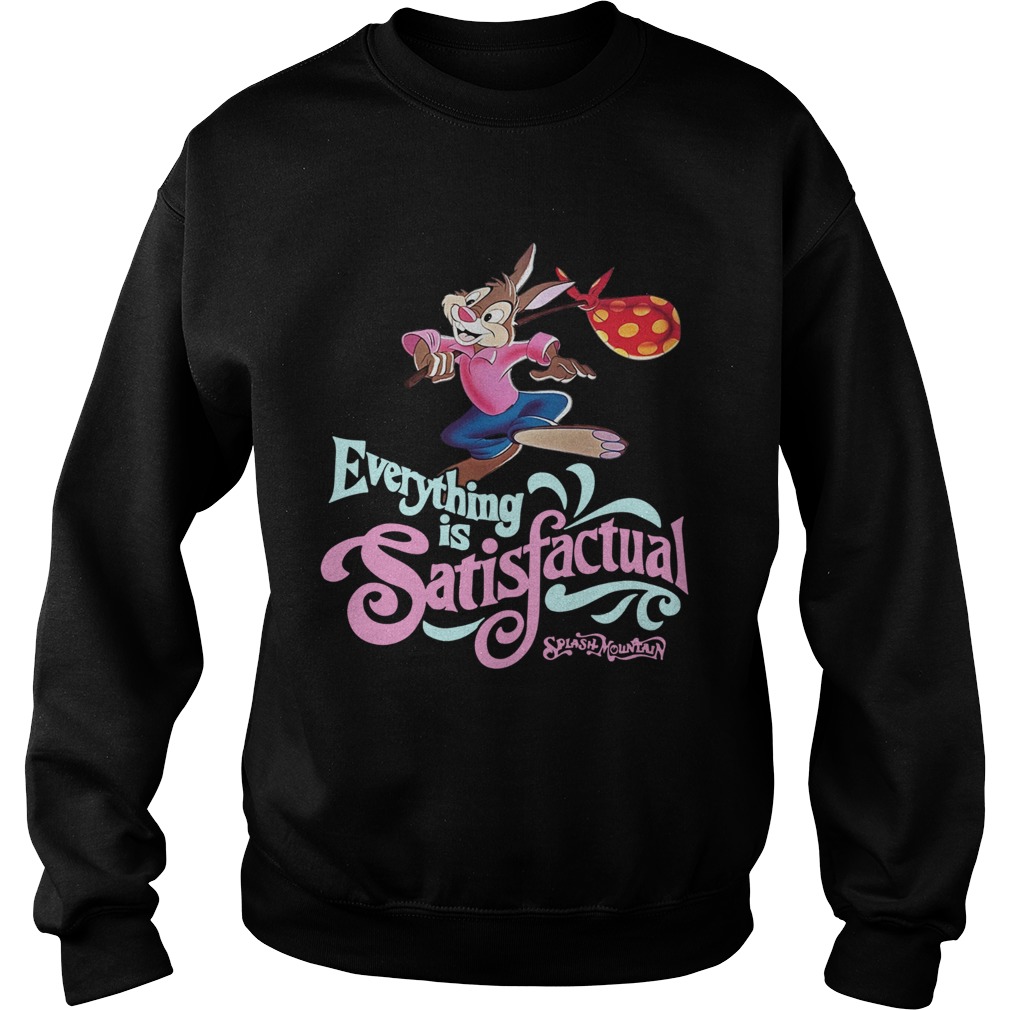 Splash mountain everything is satisfactual Sweatshirt