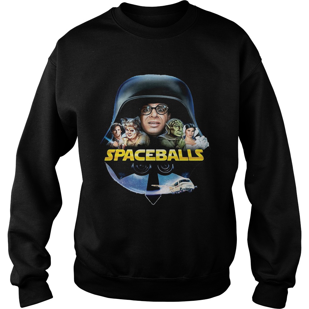 Star wars darth vader spaceballs movie characters retro 80s Sweatshirt