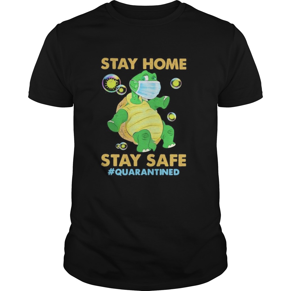 Stay home stay safe quarantined Turtle face mask Unisex