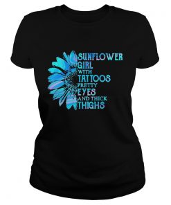 Sunflower girl tattoos pretty eyes and thick thighs  Classic Ladies