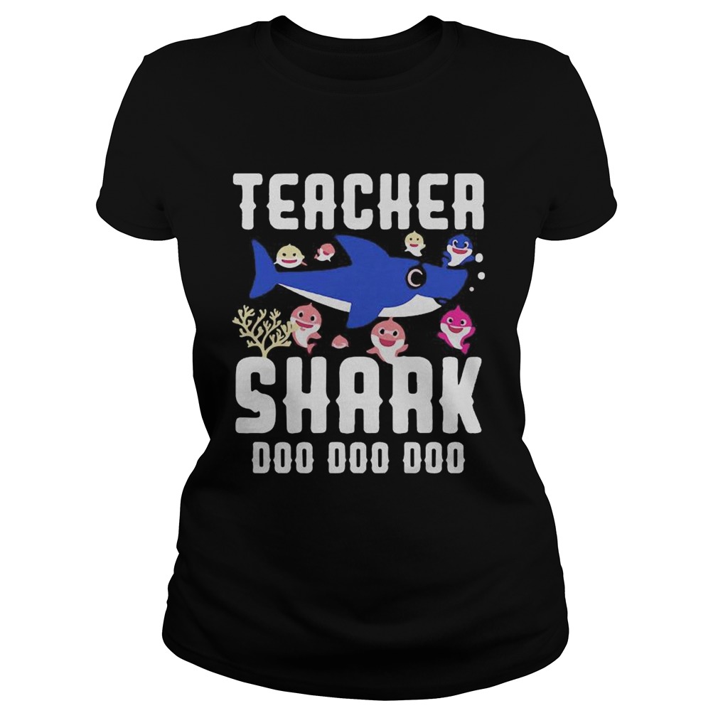 Teacher shark doo doo doo Classic Ladies