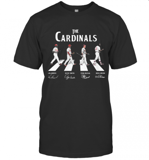 The Cardinals Abbey Road Signatures T-Shirt