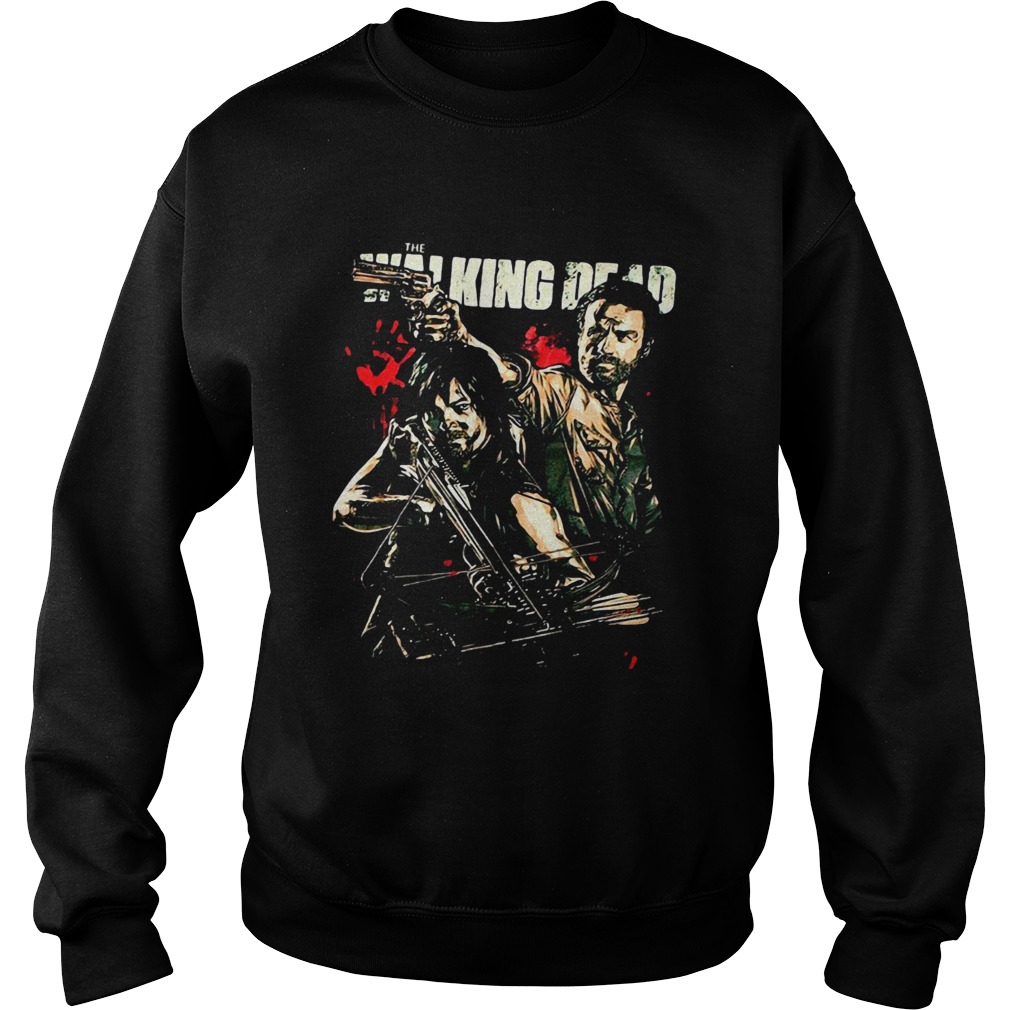The Walking Dead Daryl and Rick Sweatshirt