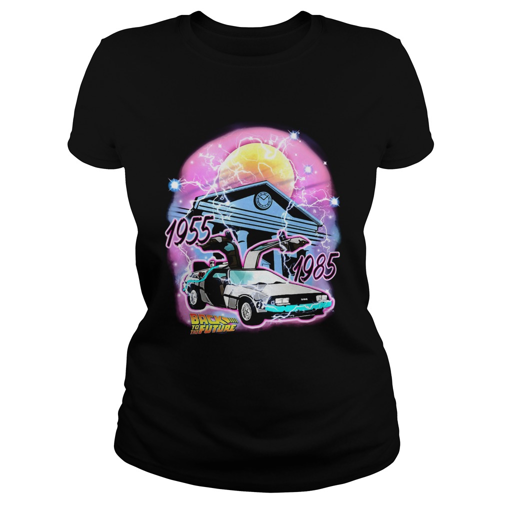 The future destination 1955 time machine 1985 Classic Ladies