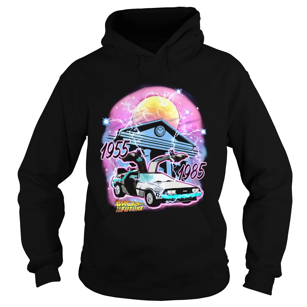 The future destination 1955 time machine 1985 Hoodie