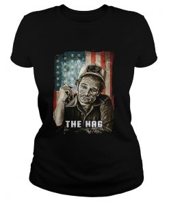 The hag smoking american flag independence day  Classic Ladies